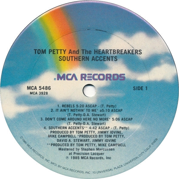 Tom Petty And The Heartbreakers ‎– Southern Accents - 1985 US Pressing - SEALED!