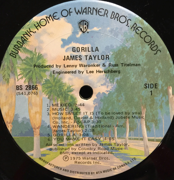 James Taylor – Gorilla