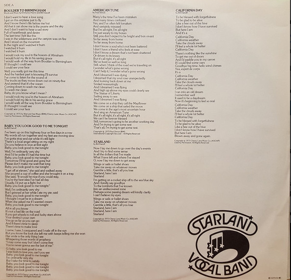 Starland Vocal Band – Afternoon Delight! VinylPursuit.com