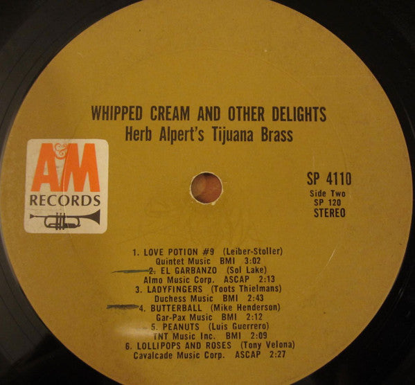 Herb Alpert's Tijuana Brass – Whipped Cream & Other Delights
