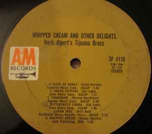 Herb Alpert's Tijuana Brass – Whipped Cream & Other Delights
