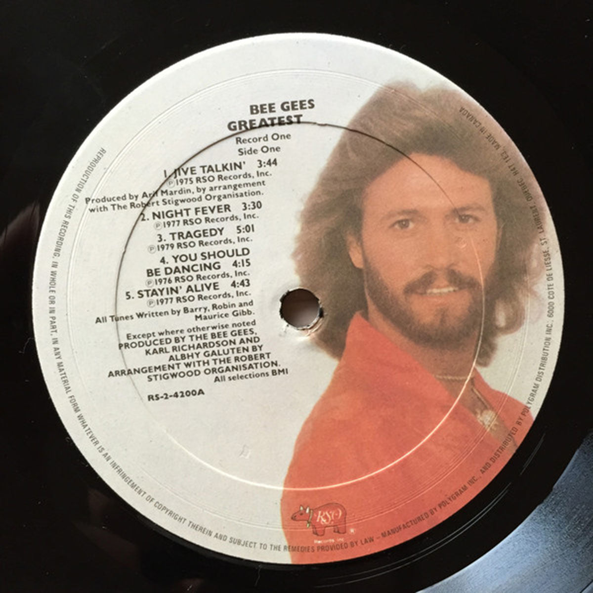 Bee Gees ‎– Greatest - 1979 Pressing!