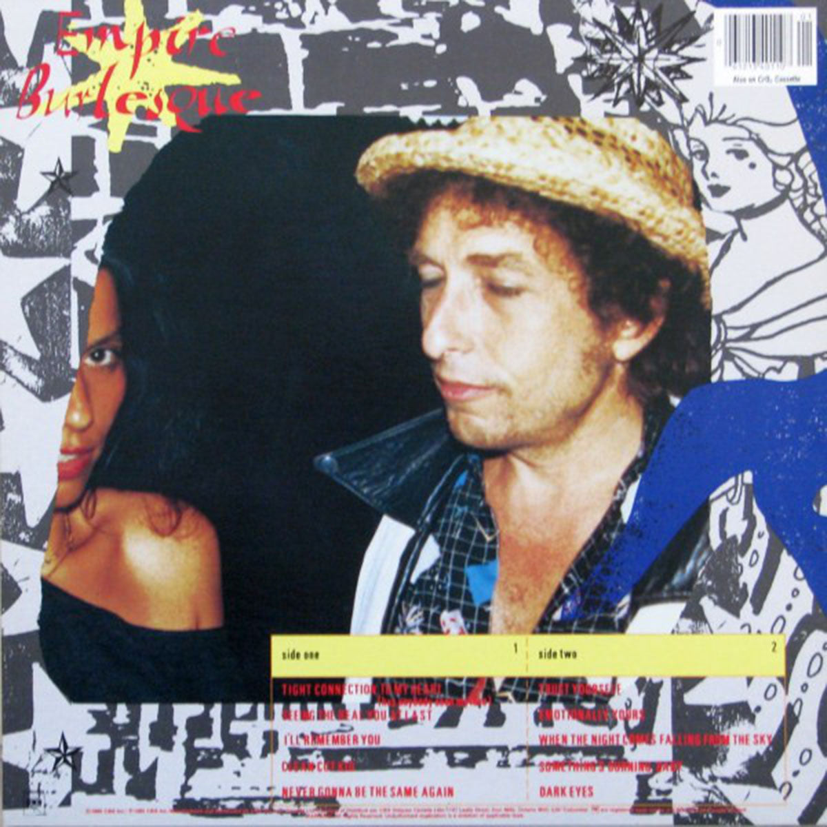 Bob Dylan ‎– Empire Burlesque - 1985 Pressing