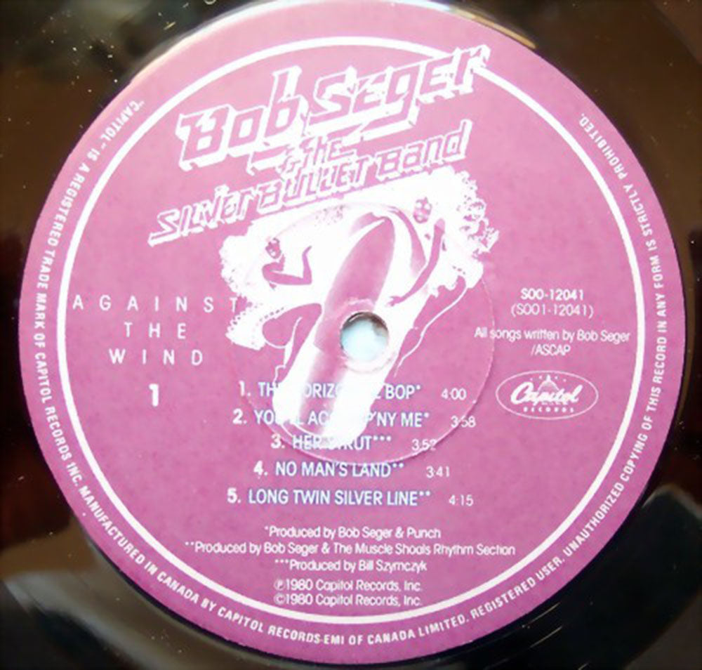DAILY DEAL! Bob Seger & The Silver Bullet Band ‎– Against The Wind VinylPursuit.com