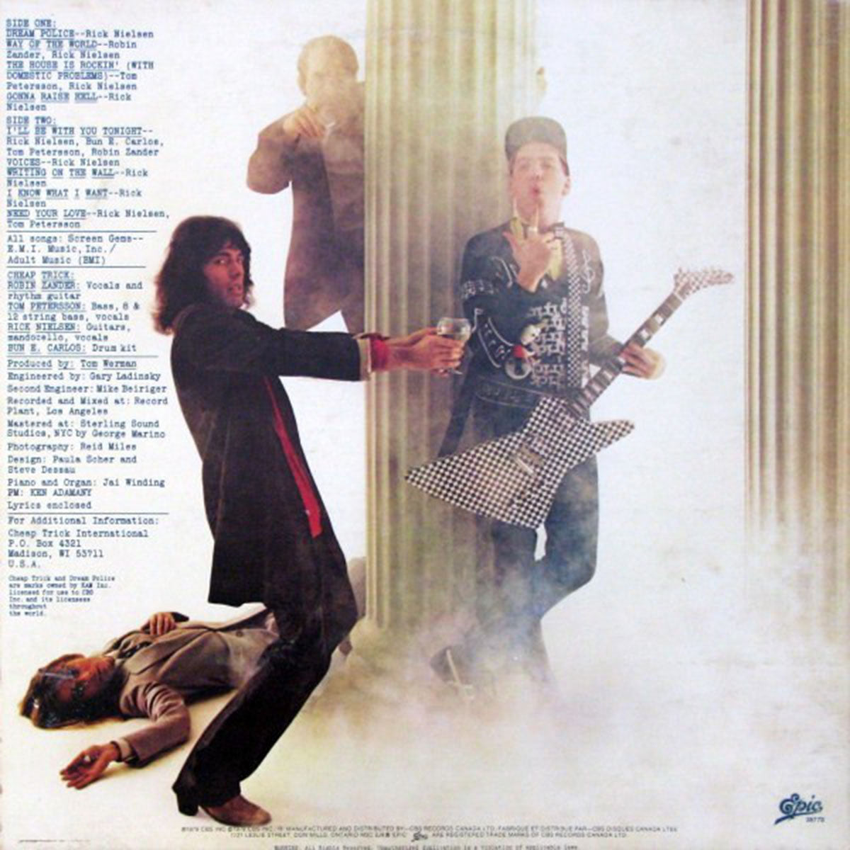 Cheap Trick ‎– Dream Police - 1979 VinylPursuit.com