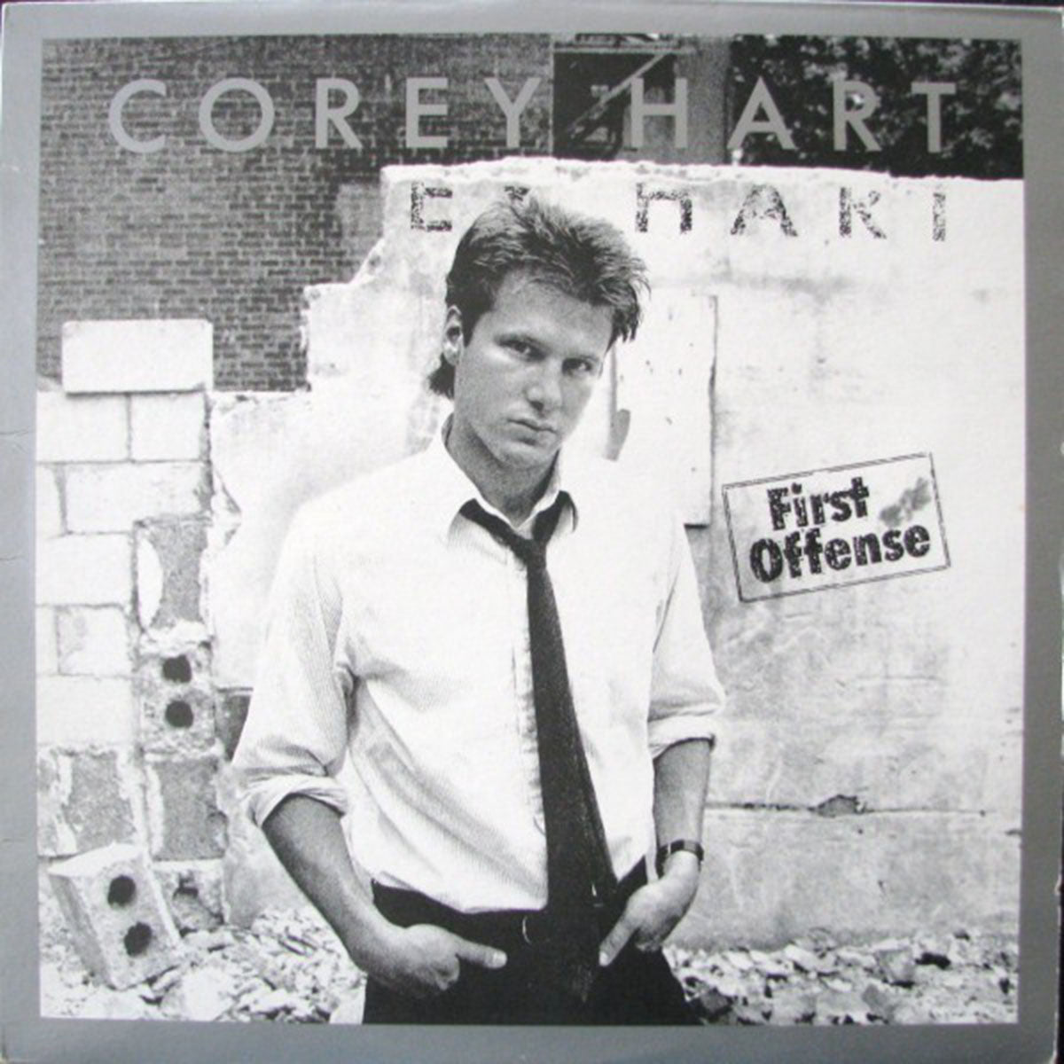 Corey Hart ‎– First Offense - 1983 Pressing