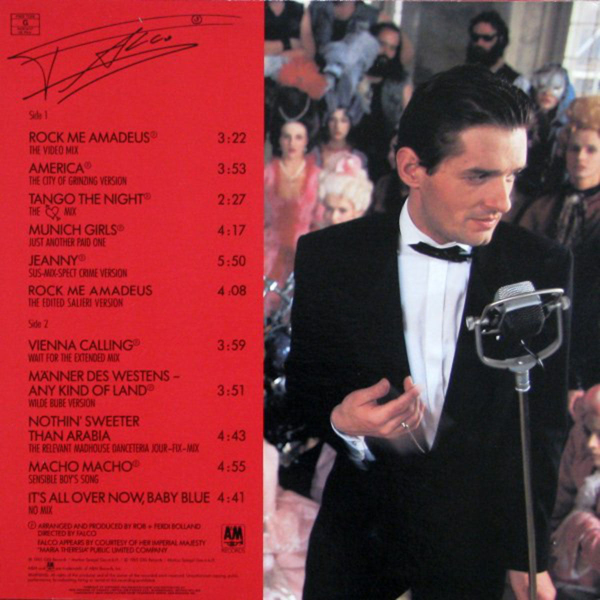 Falco ‎– Falco 3 - 1985 Original