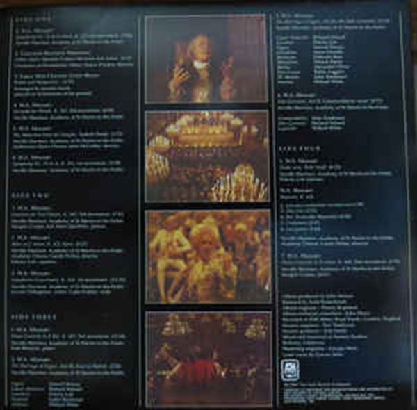 Mozart ‎– Amadeus Original Movie Soundtrack - Neville Marriner - 1984 Original