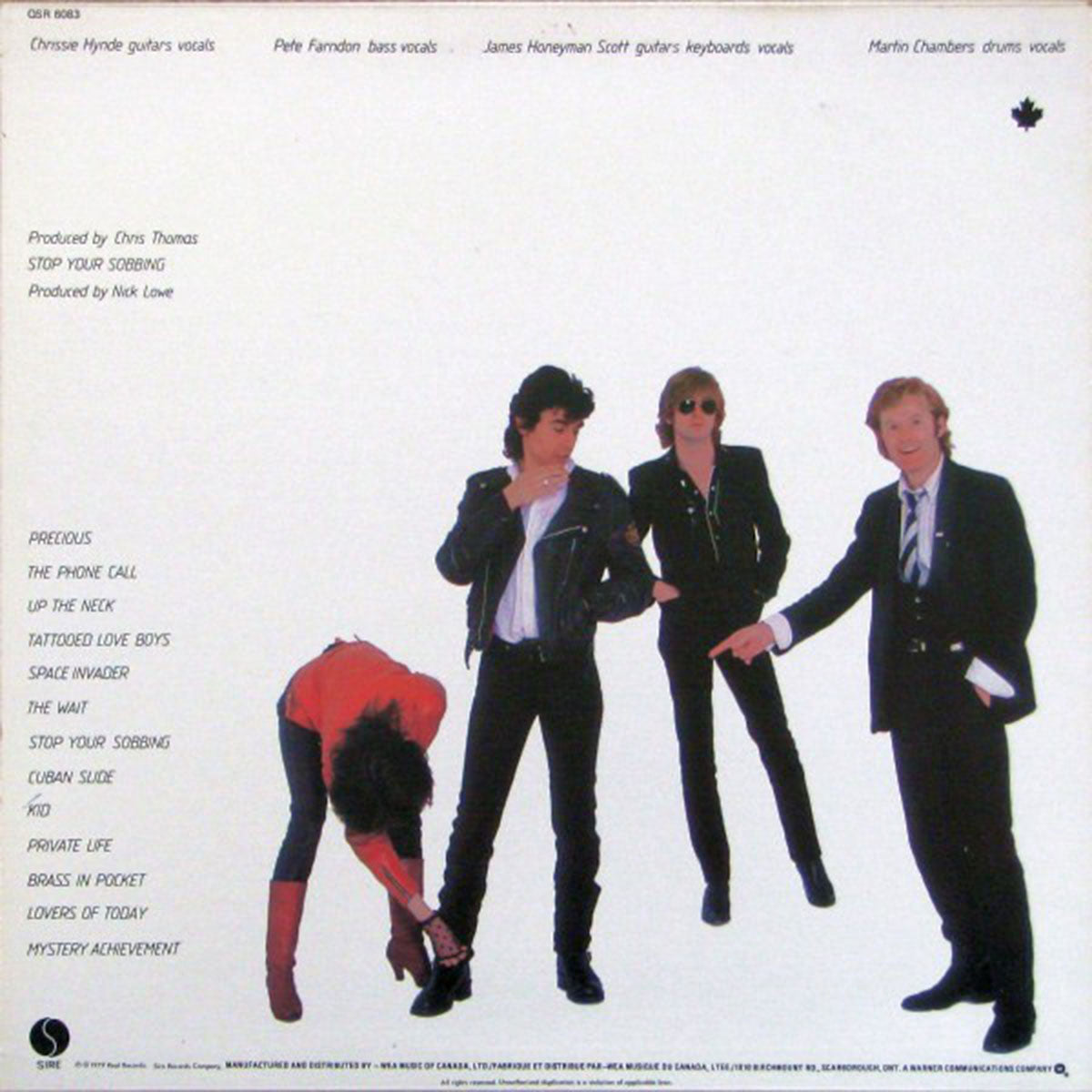 Pretenders ‎– Pretenders - 1980 Original in Shrinkwrap!