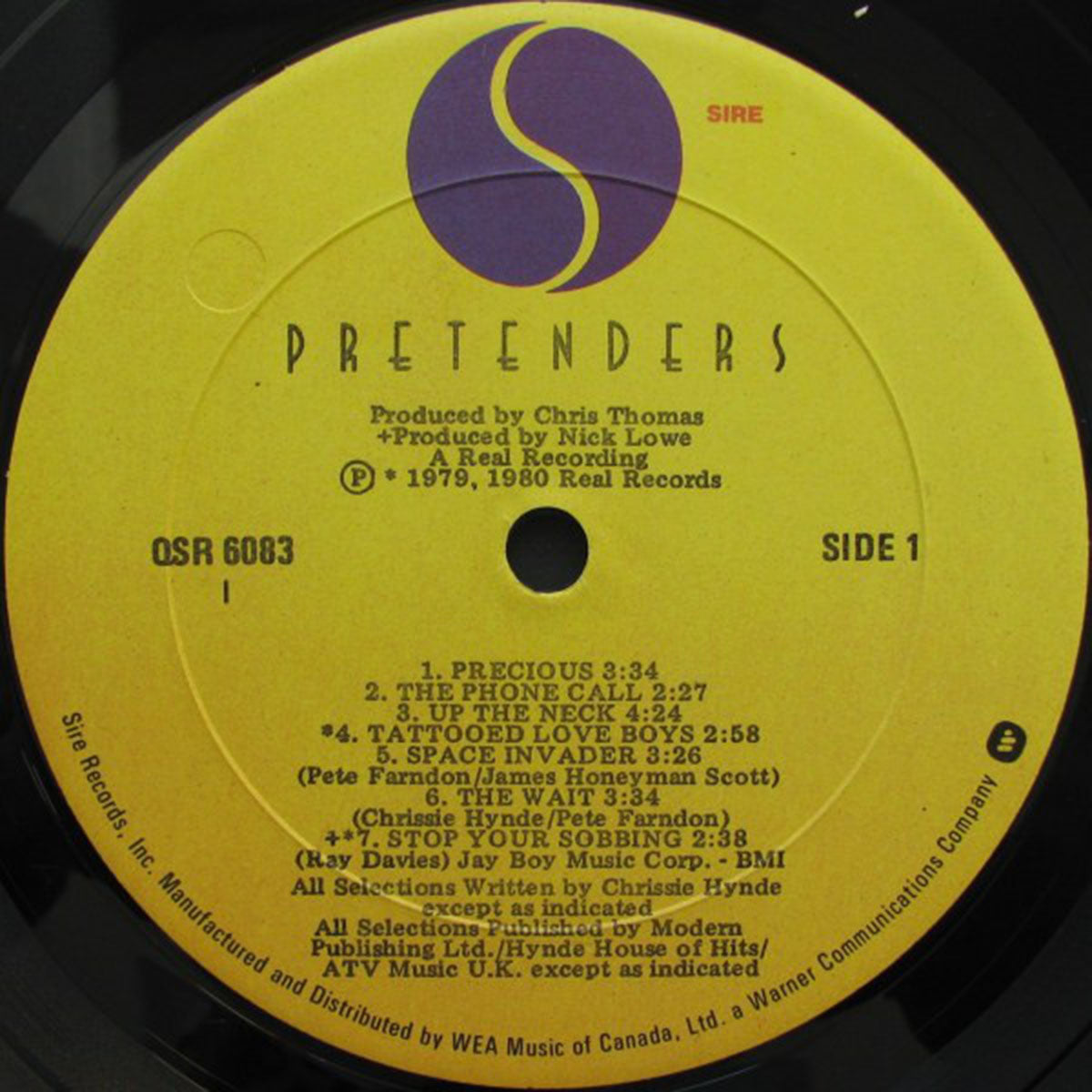 Pretenders ‎– Pretenders - 1980 Original in Shrinkwrap!