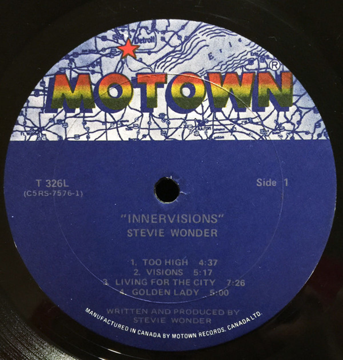 Stevie Wonder ‎– Innervisions - VG+