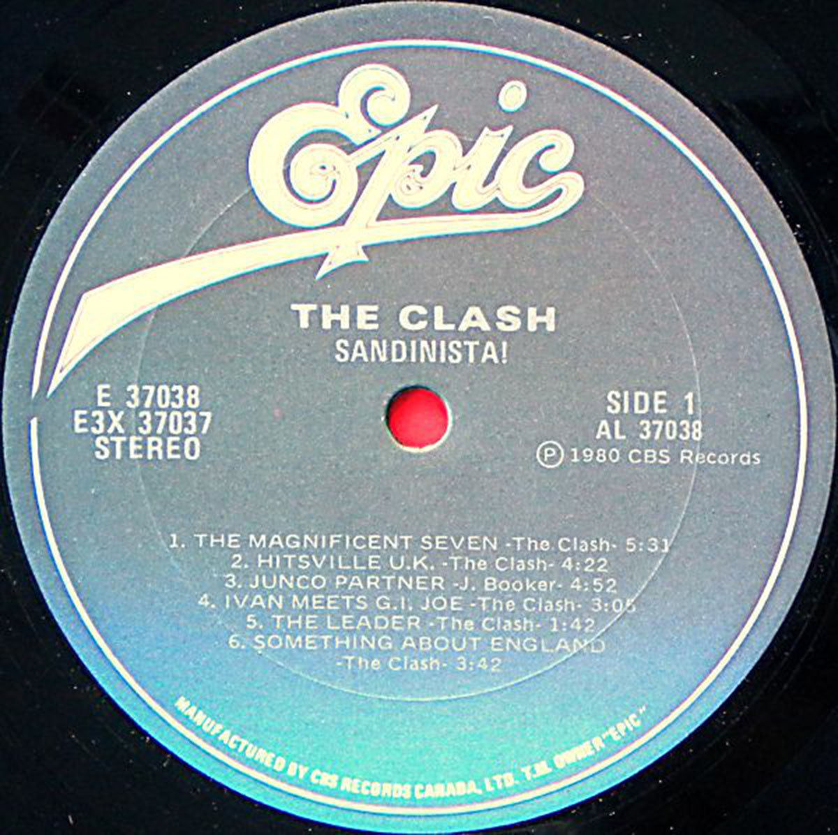 The Clash ‎– Sandinista! 3-Album 1981 Original with Insert