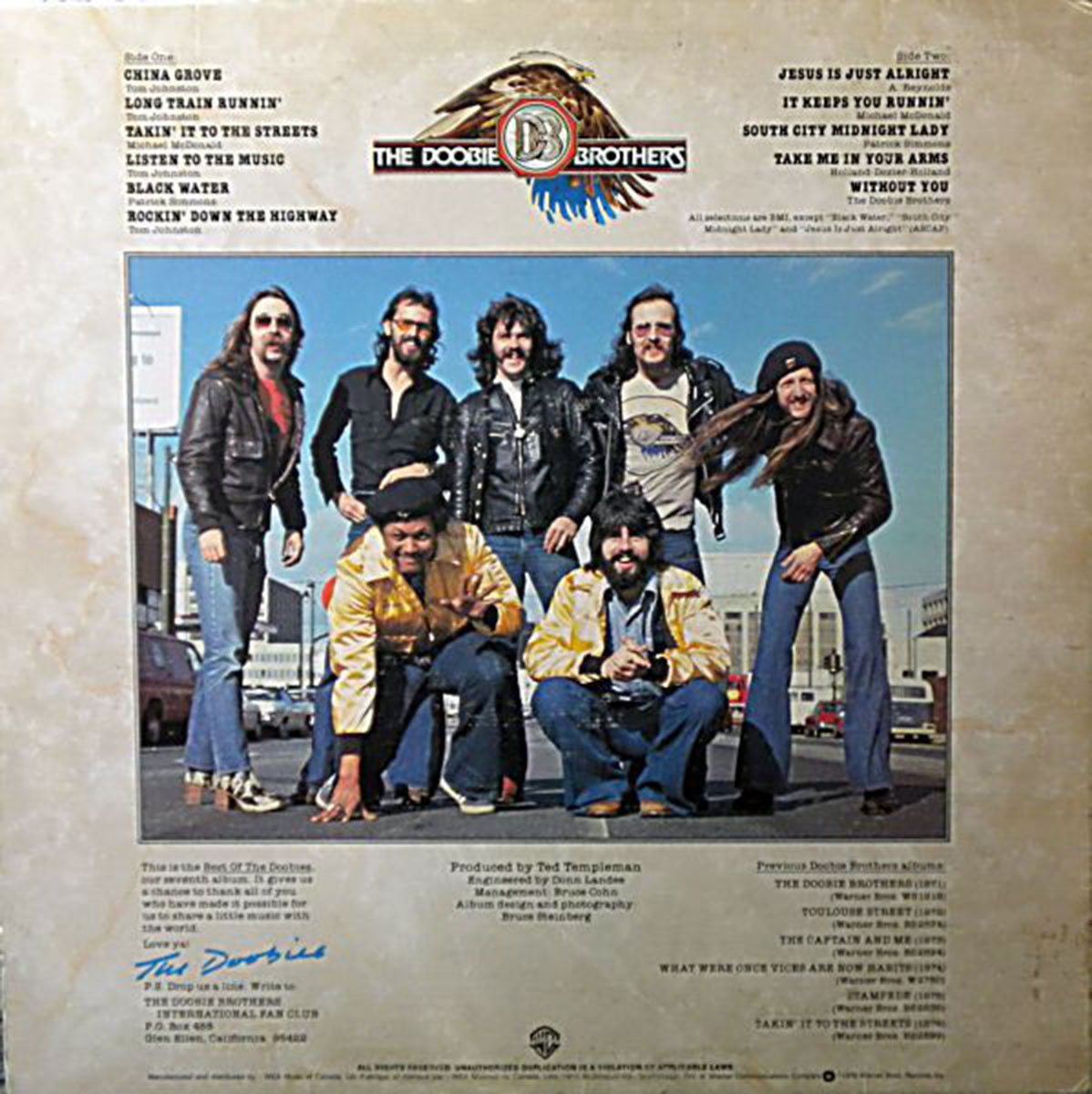 The Doobie Brothers ‎– Best Of The Doobies VinylPursuit.com