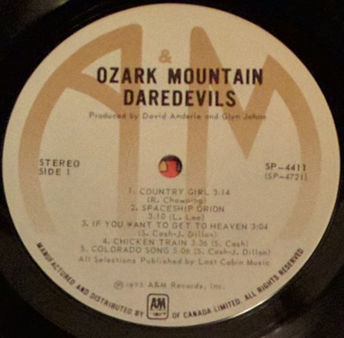 The Ozark Mountain Daredevils ‎– The Ozark Mountain Daredevils