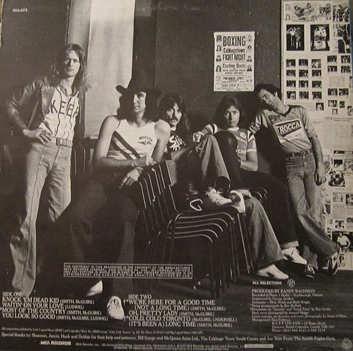 Trooper ‎ Knock #39 Em Dead Kid 1977 Vinyl Pursuit Inc