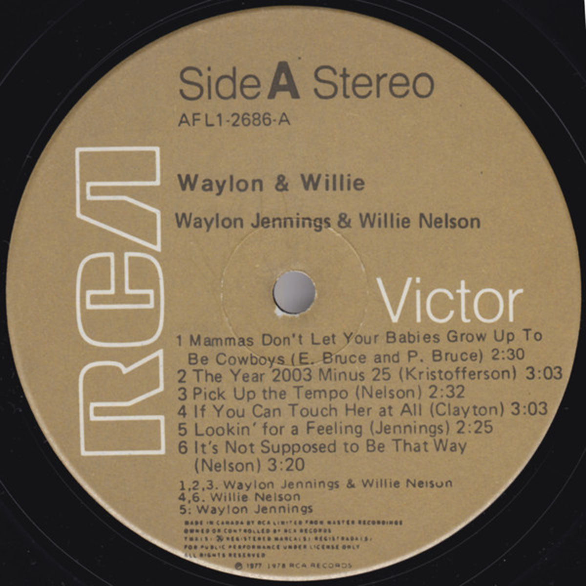 Waylon & Willie ‎– Waylon & Willie - 1978 VinylPursuit.com