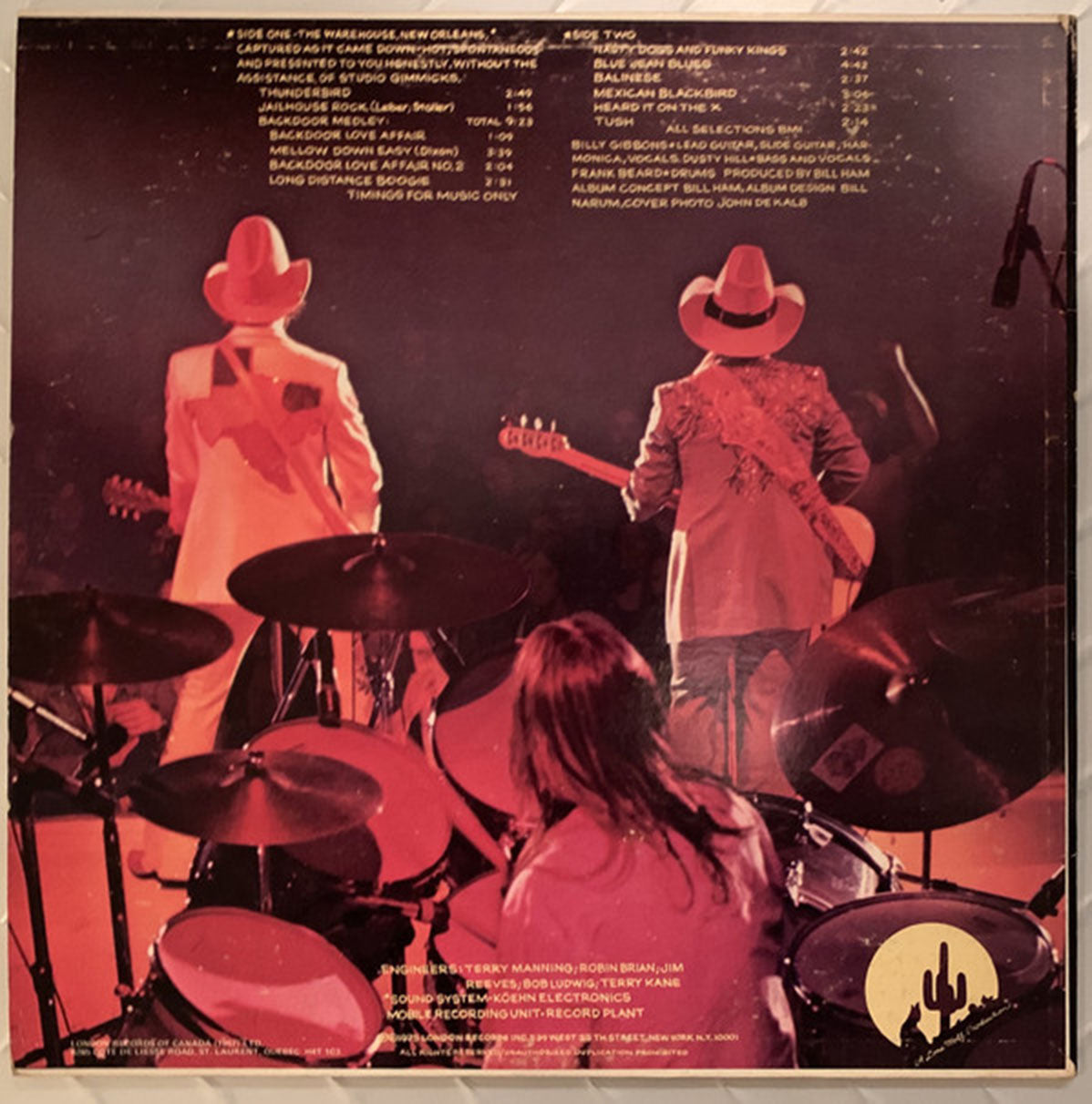 ZZ Top ‎– Fandango! - 1975 Orignal! VinylPursuit.com