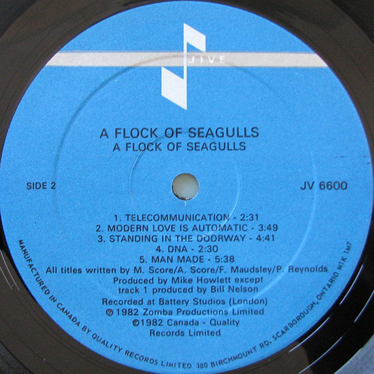 A Flock Of Seagulls – A Flock Of Seagulls - 1982 Original