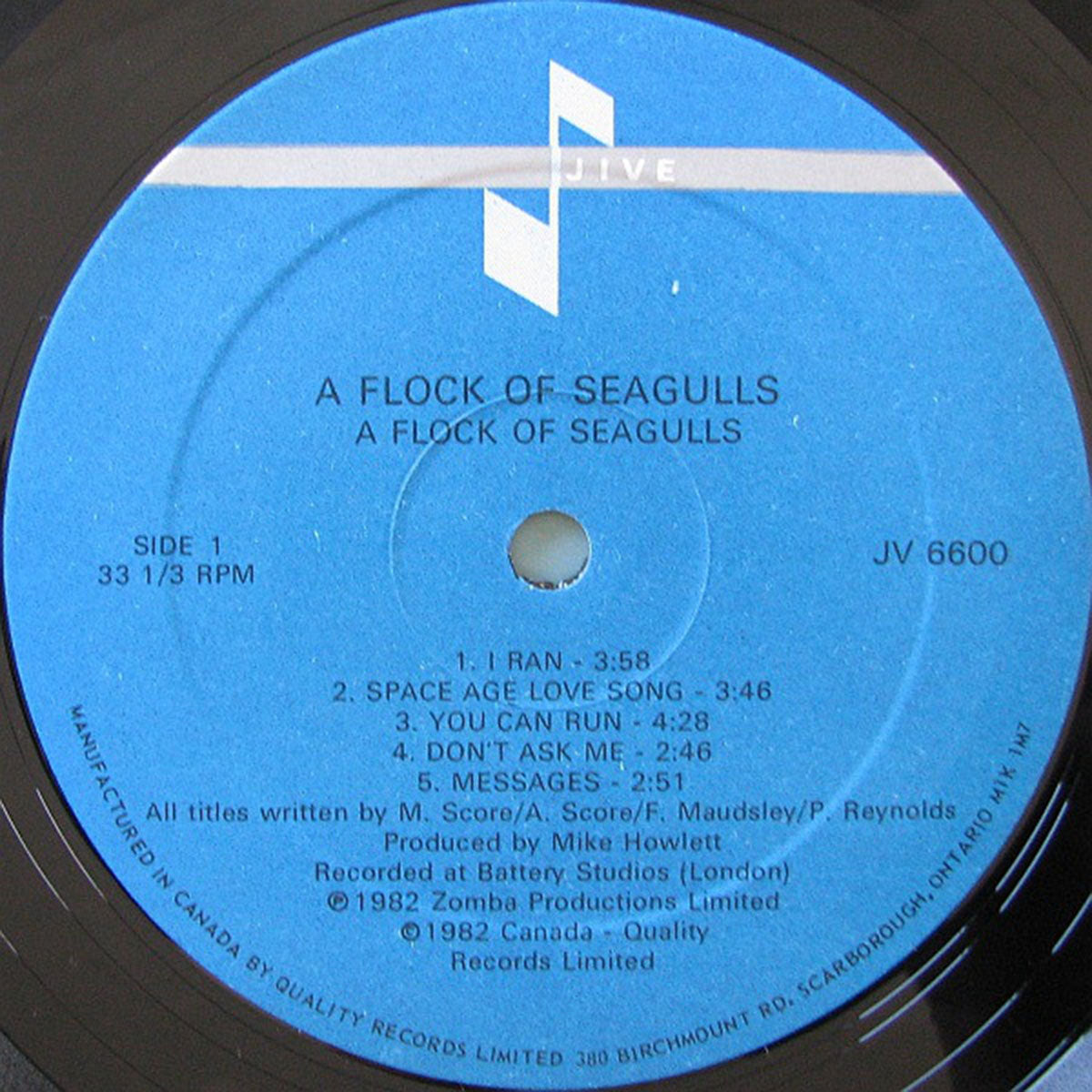 A Flock Of Seagulls – A Flock Of Seagulls - 1982 VinylPursuit.com