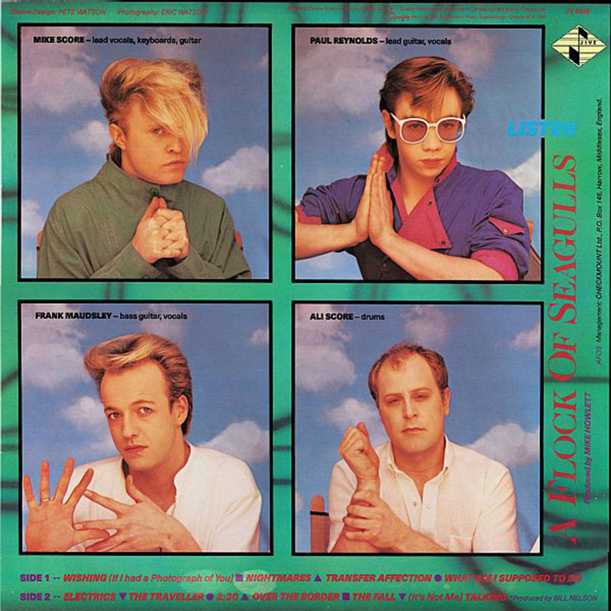 A Flock Of Seagulls – Listen - 1983 Original VinylPursuit.com