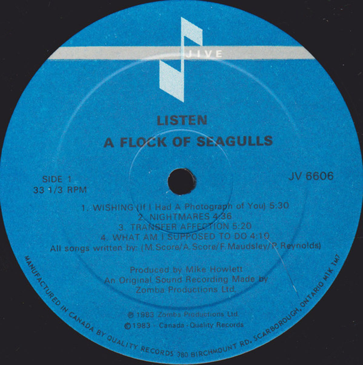 A Flock Of Seagulls – Listen