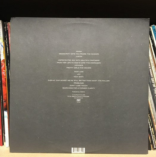 Against Me! – Searching For A Former Clarity - White/Black Vinyl, Near Mint! - Vinyl Pursuit Inc