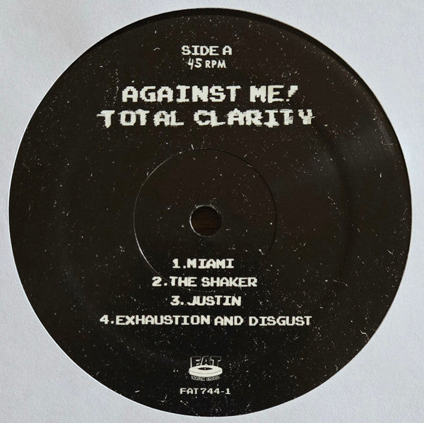 Against Me! – Total Clarity - 45RPM Double Album - Vinyl Pursuit Inc