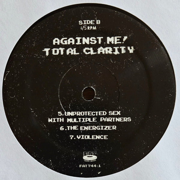 Against Me! – Total Clarity - 45RPM Double Album - Vinyl Pursuit Inc