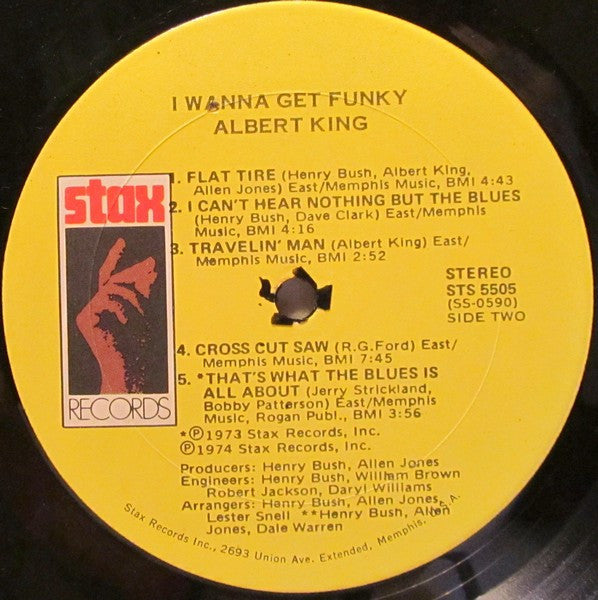 Albert King – I Wanna Get Funky US Pressing