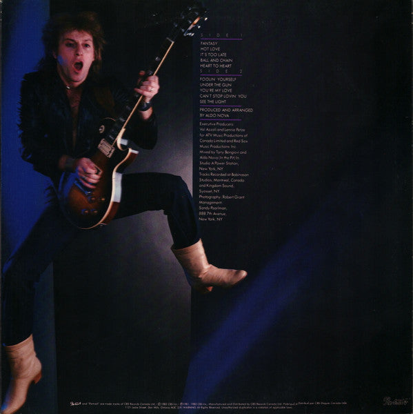 Aldo Nova – Aldo Nova - 1982 Original