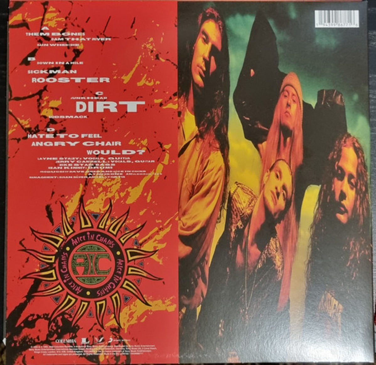 Alice In Chains- Dirt (Orange Variant) : r/vinyl
