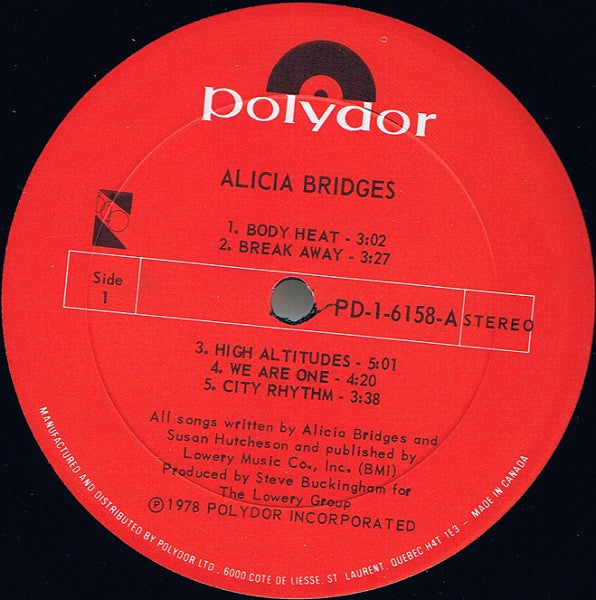 Alicia Bridges – Alicia Bridges