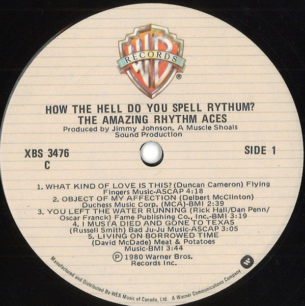Amazing Rhythm Aces – How The Hell Do You Spell Rythum