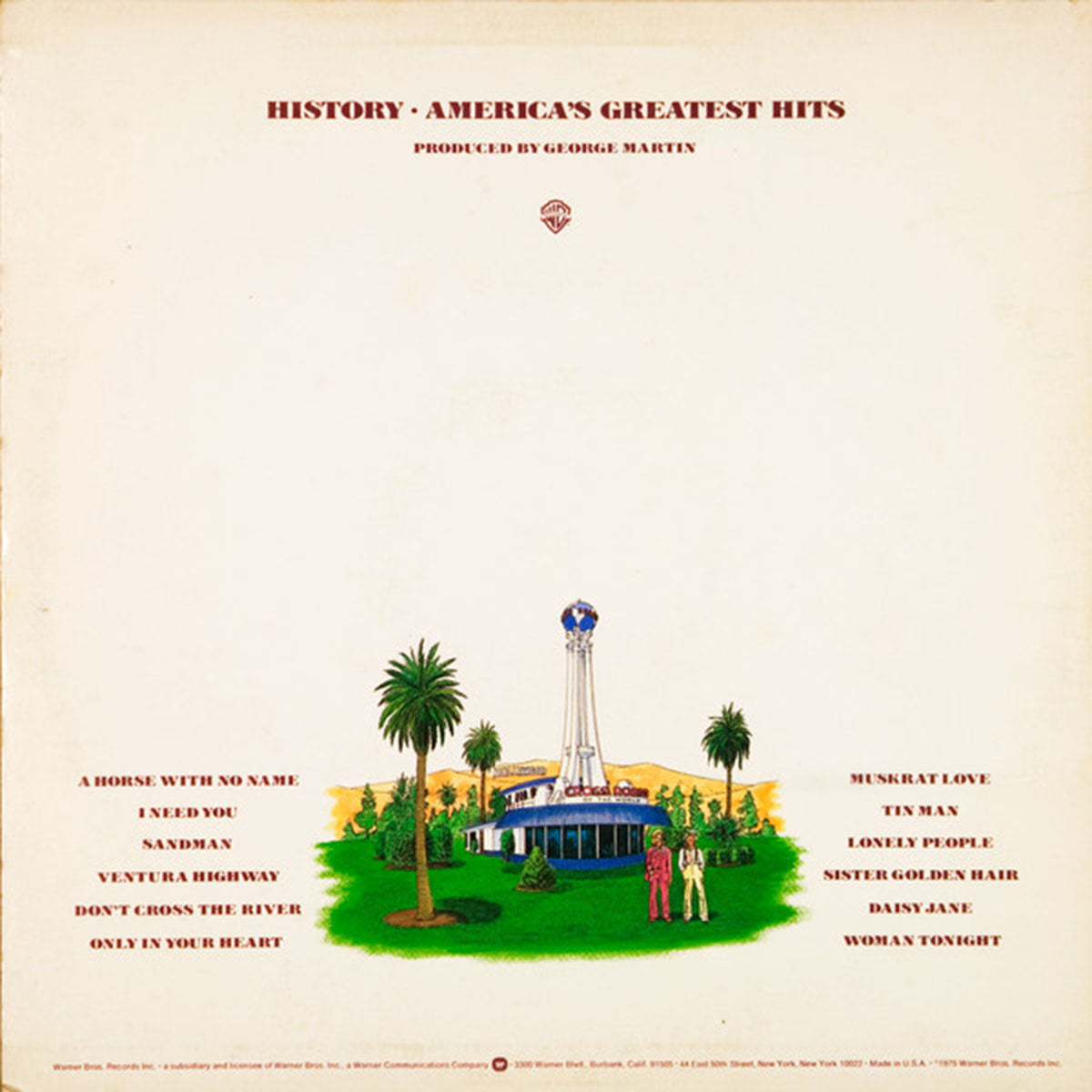 America – History / America's Greatest Hits - 1975 VinylPursuit.com