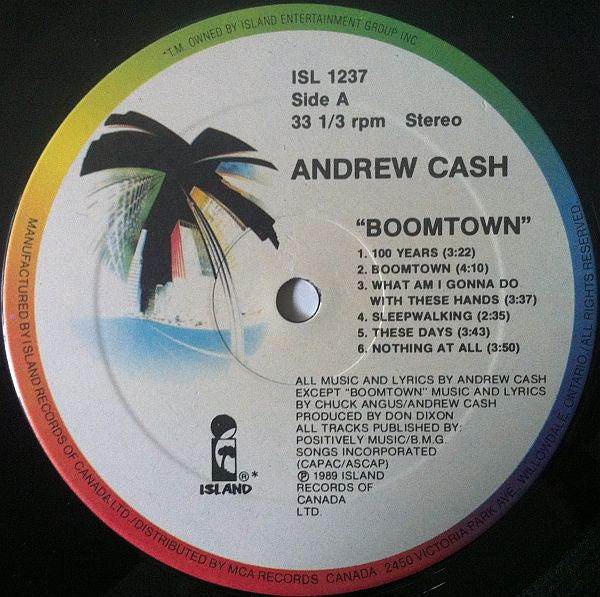 Andrew Cash – Boomtown