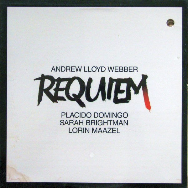 Andrew Lloyd Webber, Placido Domingo, Sarah Brightman, Lorin Maazel – Requiem - US 1985 Original Pressing