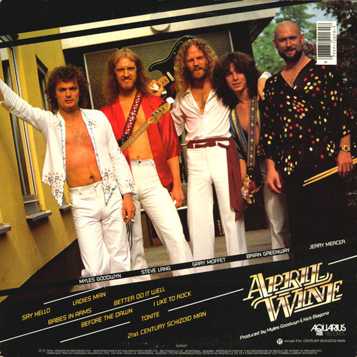 April Wine – Harder Faster - 1979 Original