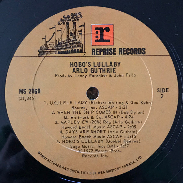 Arlo Guthrie – Hobo's Lullaby