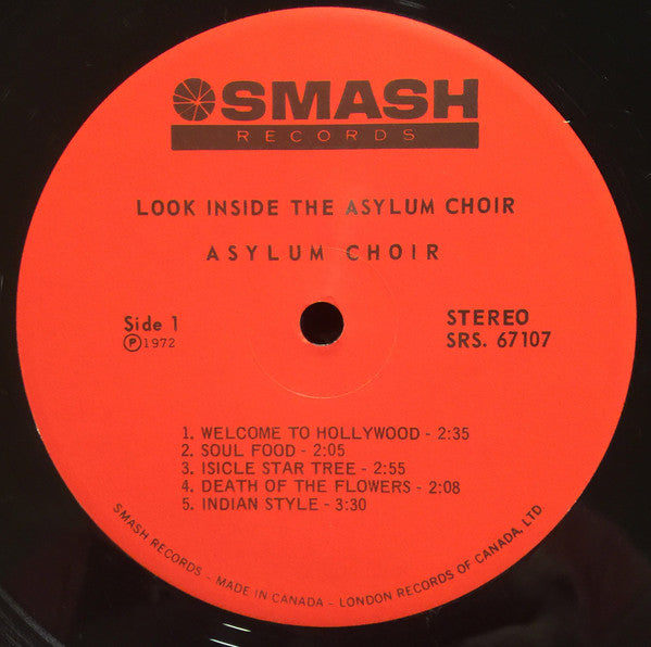 Leon Russell and Marc Benno - Asylum Choir – Look Inside The Asylum Choir -  1972 Original