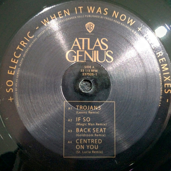 Atlas Genius – So Electric: When It Was Now (The Remixes)