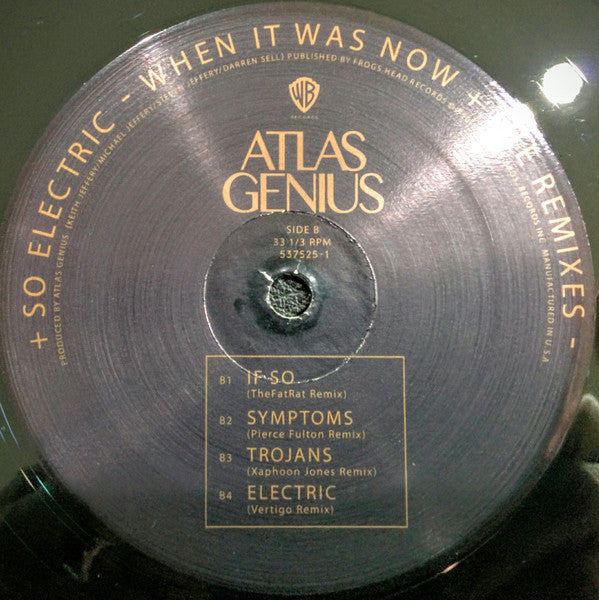 Atlas Genius – So Electric: When It Was Now (The Remixes)