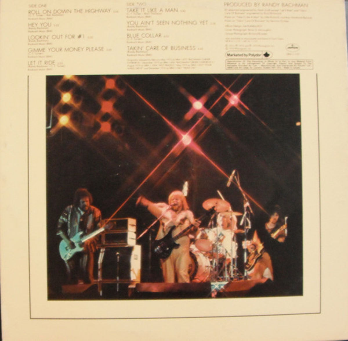 Bachman-Turner Overdrive – Best Of BTO (So Far) - 1976 Orignal!