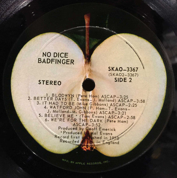 Badfinger – No Dice - 1970 Original