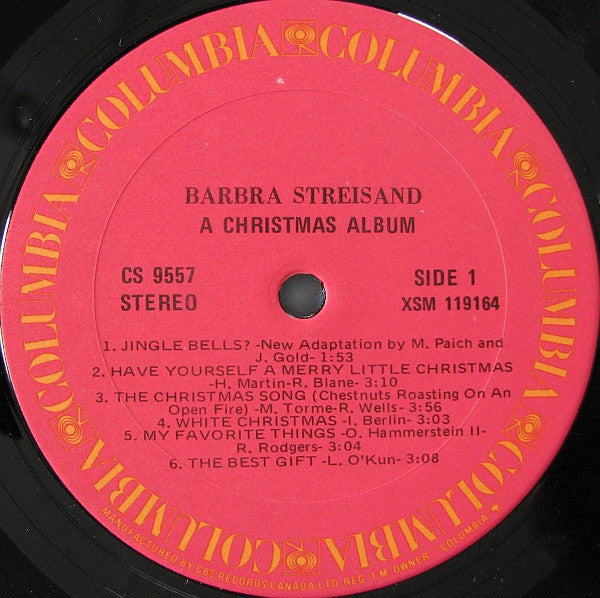 Barbra Streisand – A Christmas Album