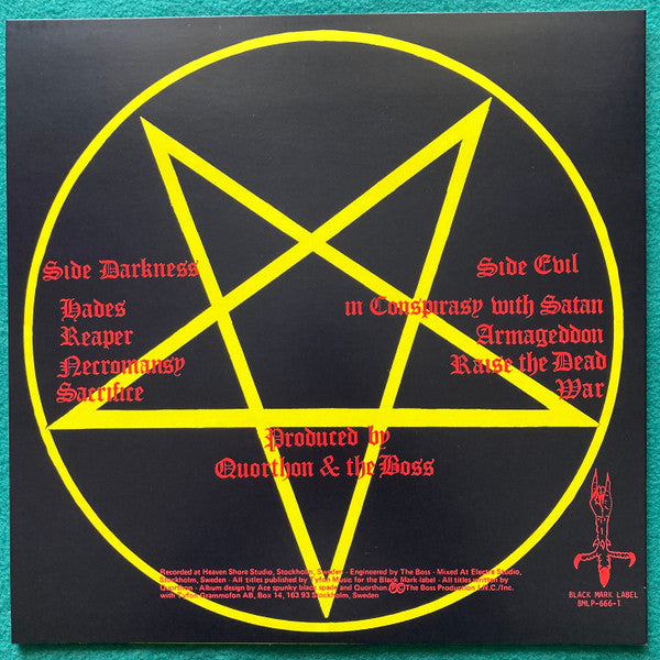 Bathory – Bathory Sweden Pressing