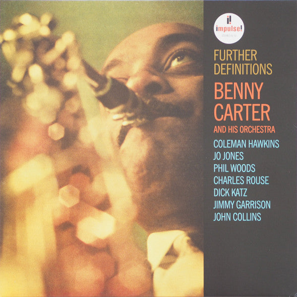 Benny Carter And His Orchestra – Further Definitions - Vital Vinyl Pressing in Shrinkwrap!