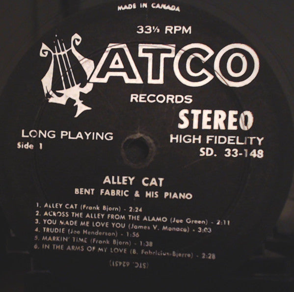 Bent Fabric – Alley Cat - 1962