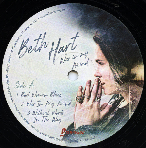 Beth Hart – War In My Mind - Original Pressing