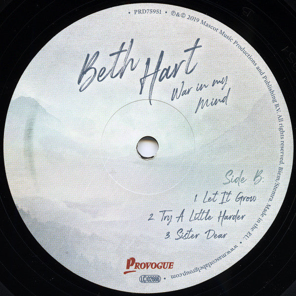Beth Hart – War In My Mind - Original Pressing