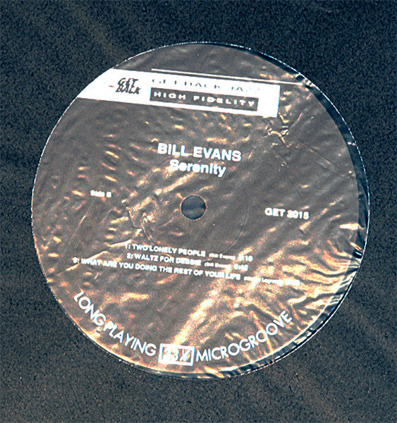 Bill Evans – Serenity - Italian Pressing